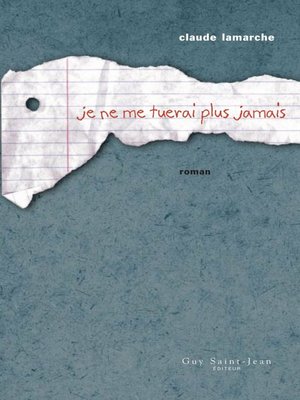 cover image of Je ne me tuerai plus jamais